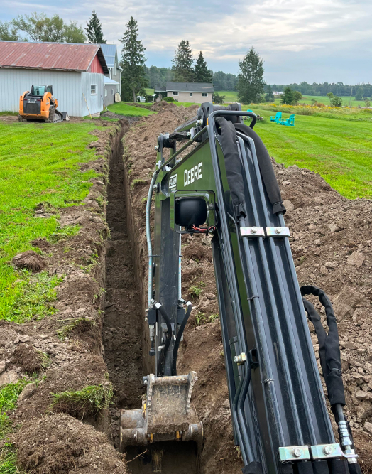 Helical Screw Piles for Construction Projects in Parry Sound from True North Diggers